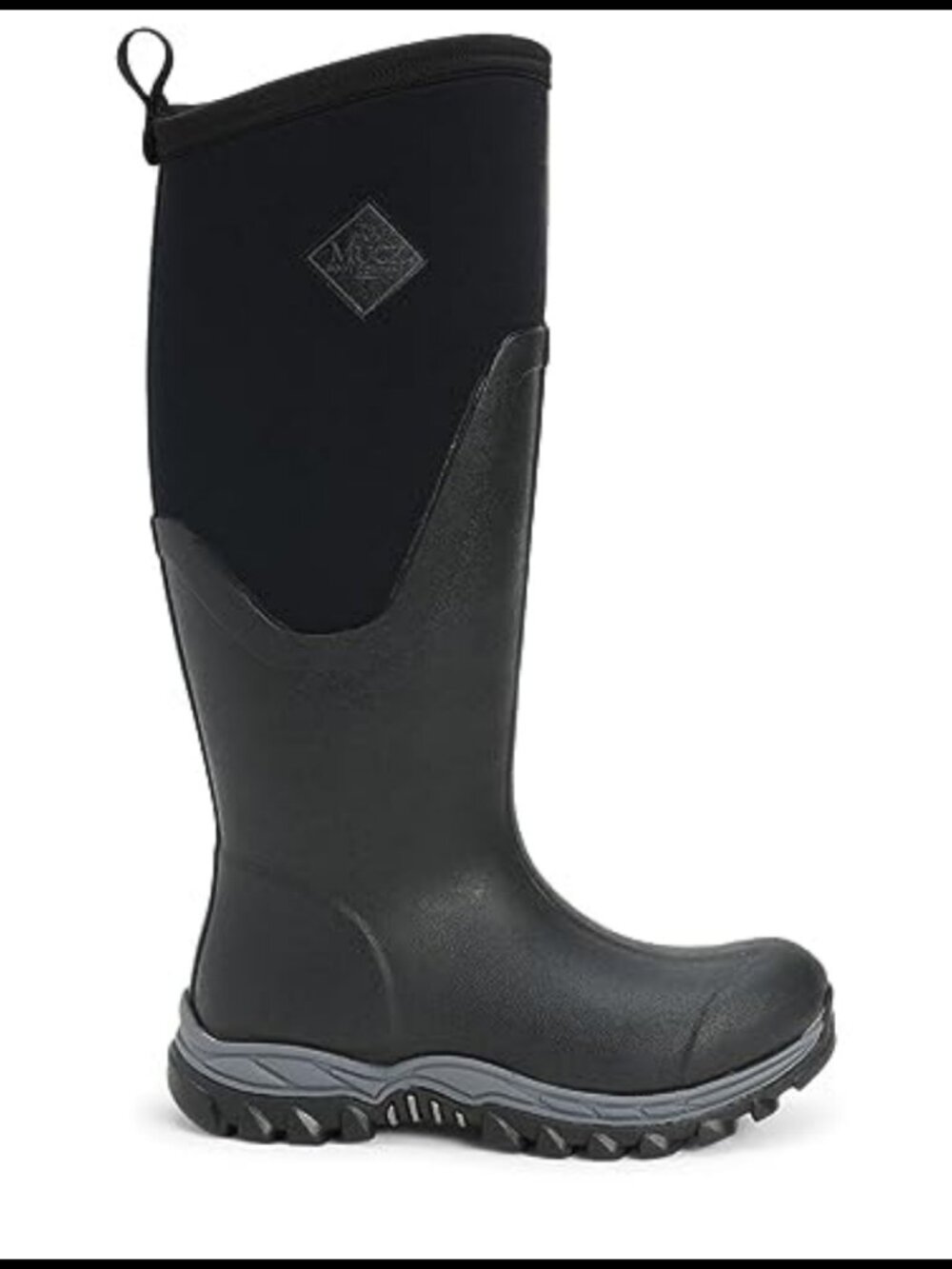 Neoprene Tall Snow Boots with 5mm Bootie, Rubber Sole, Knee-High